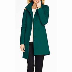 talbots green coat